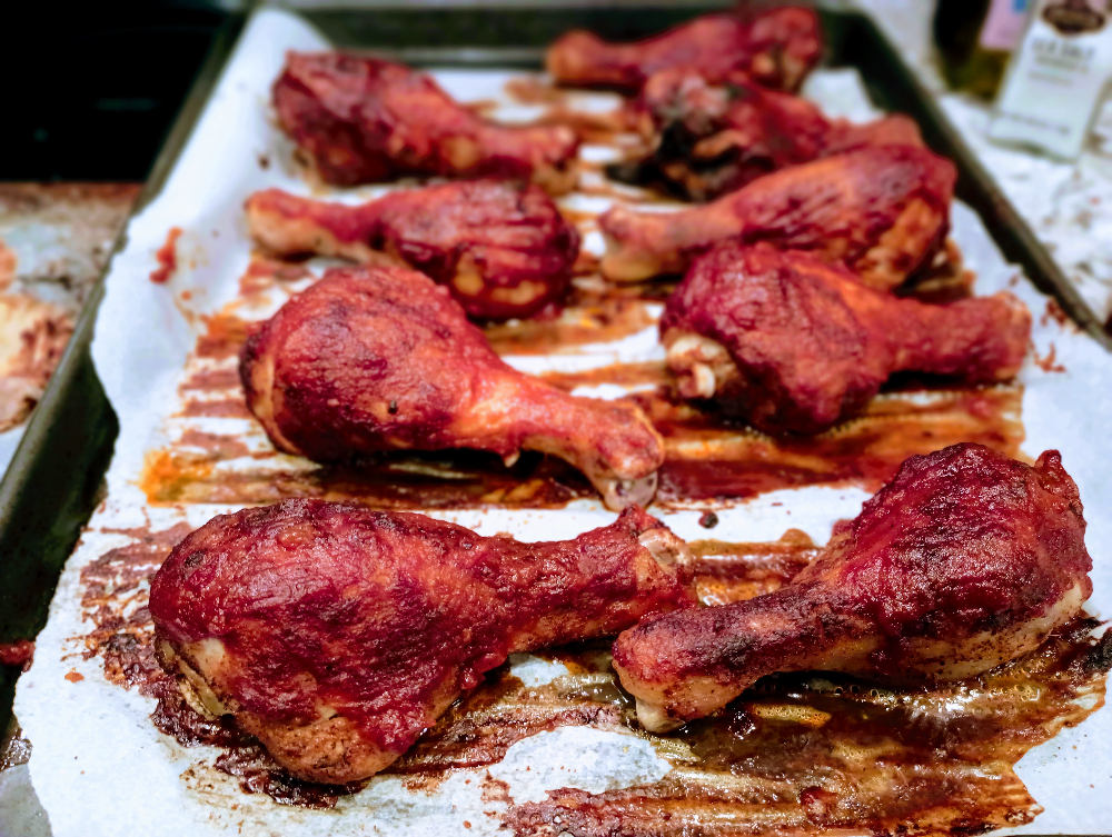 BBQ Chicken Drumsticks Low FODMAP Eat Fresh Mama 